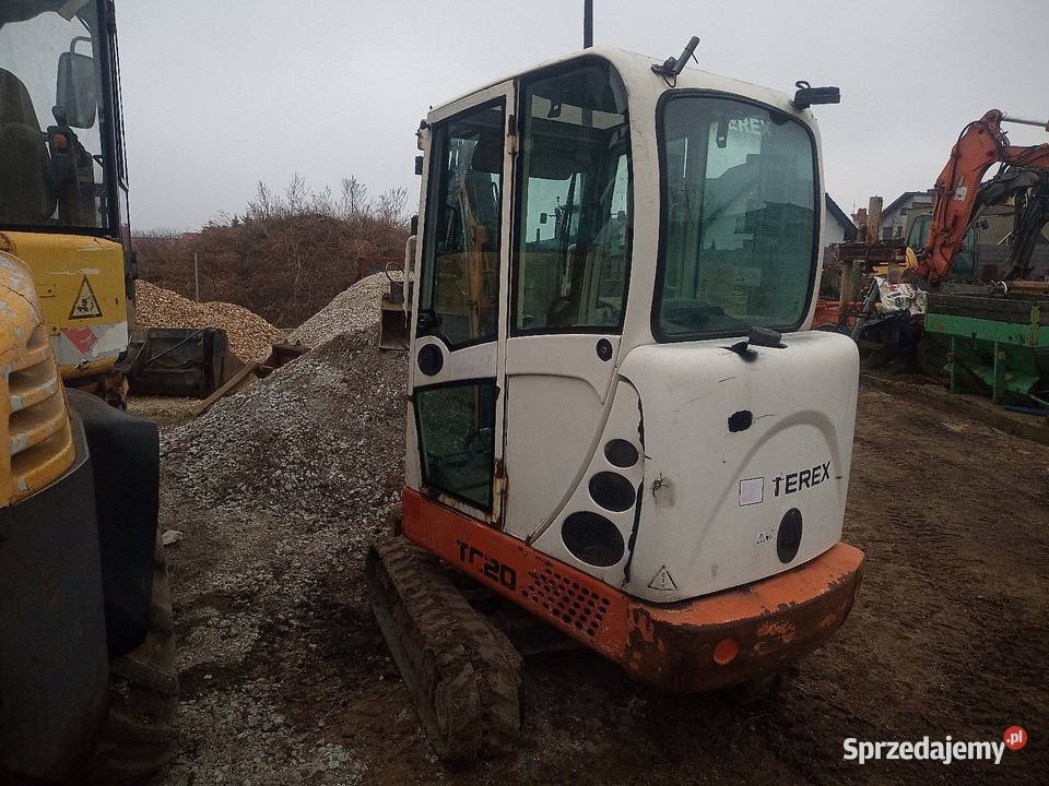 Minikoparka terex tc20 2008r Międzybórz