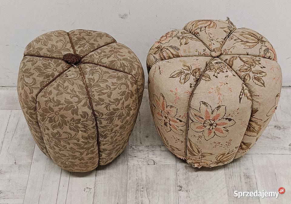 pufa siedzisko pufy podnóżek Halabala projekt Pufy i podnóżki