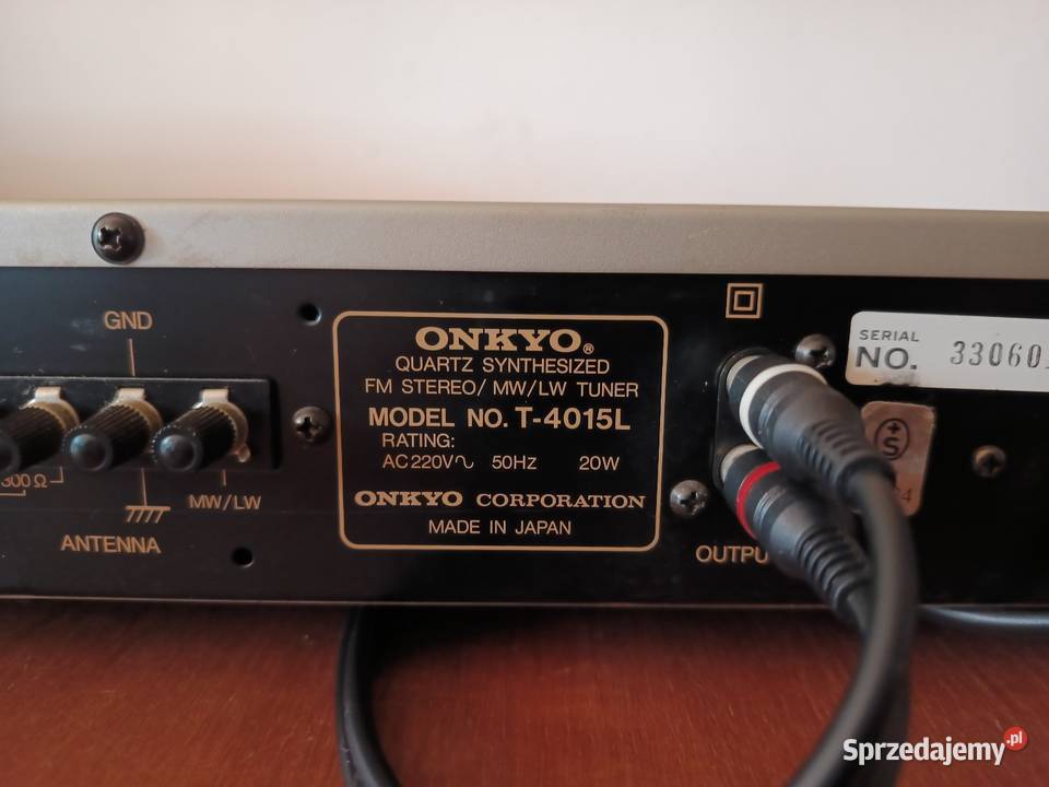 Tuner ONKYO Integra T 4015 L pomorskie Gdynia