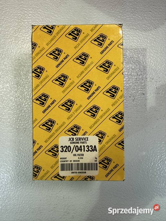 JCB 32004133A Filtr oleju silnikowego NOWY OEM Kraszewo-Czubaki