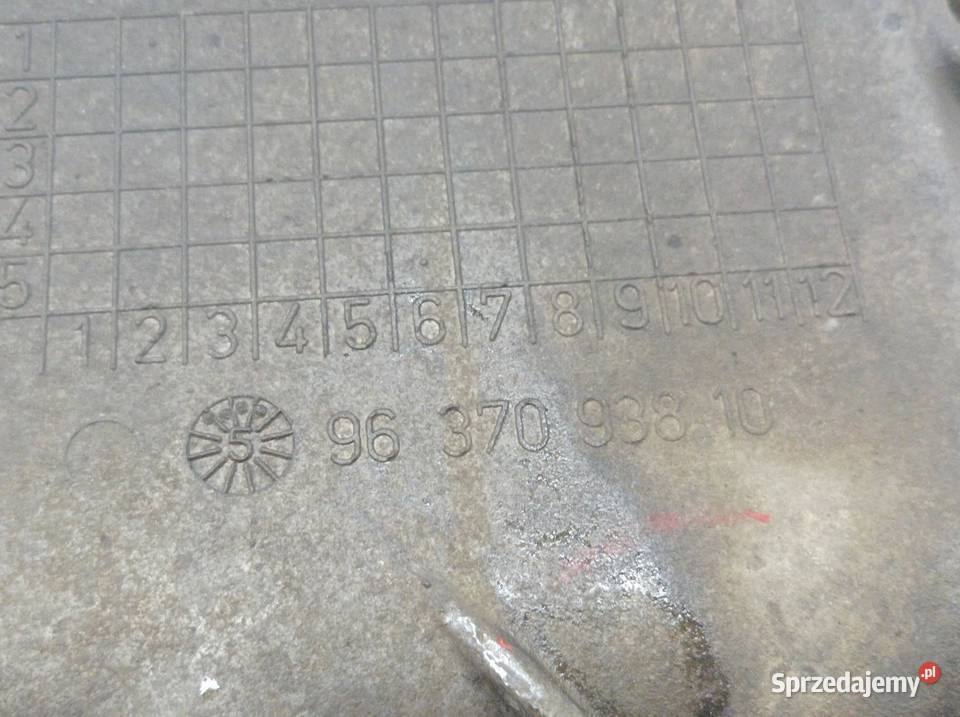 MISKA OLEJOWA 9637093810 20 16V Peugeot 307 I