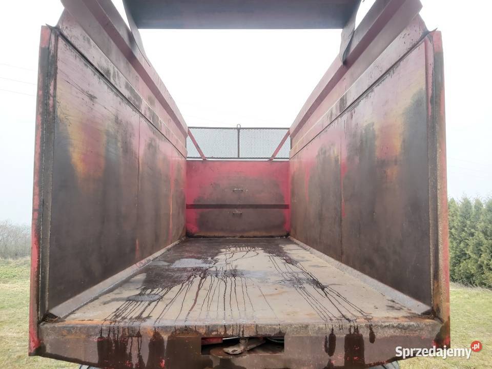 Przyczepa wywrotka tandem Basstrup 16 kujawsko-pomorskie Jabłonowo Pomorskie