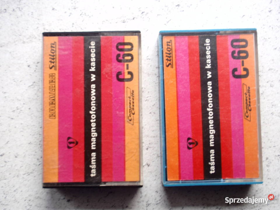 Kasety wideo magnetofonowe pudełka Łódź