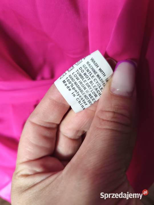 Długa koszula z paskiem rozmiar 44 XXL Bluzki i koszule Chełm