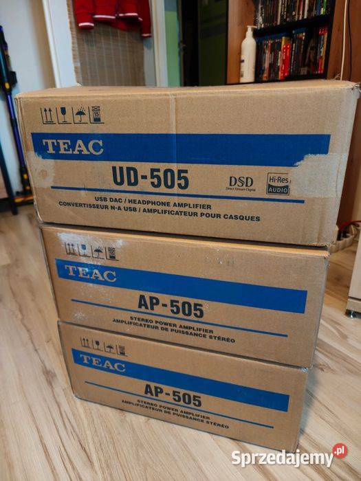 Zestaw stereo Teac UD505 AP505 warmińsko-mazurskie Kętrzyn