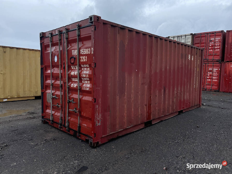 Kontener morski magazynowy 20DV 6 metrowy Skarżysko-Kamienna