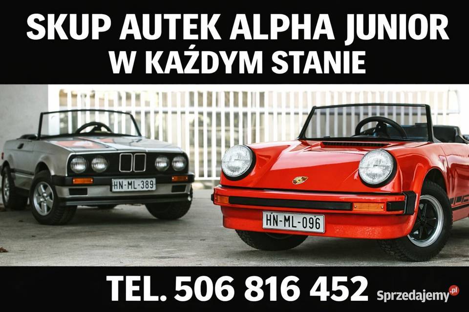 SKUP AUTEK ALPHA JUNIOR ZASADA W KAŻDYM STANIE Skup pojazdów Katowice