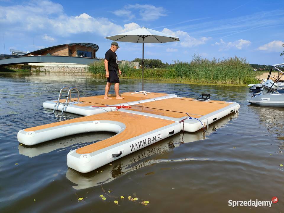 Ponton 220 mały ale super uniwersalny Pozostałe Stężyca