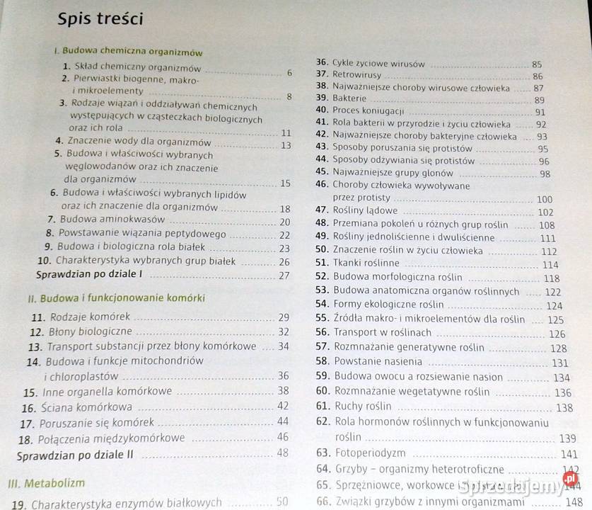 Biologia Repetytorium matura Zakres rozszerzony Chełm