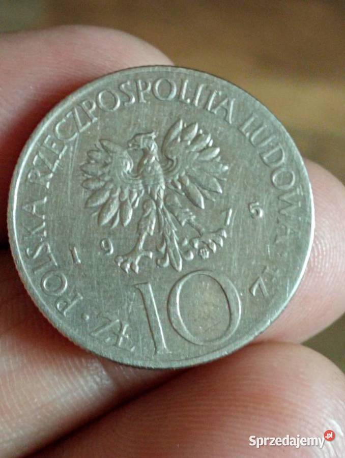 Sprzedam monete 10 zl 1975 adam mickiewicz Kolekcje lubelskie Chełm sprzedam