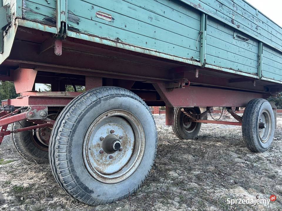 Sprzedam przyczepę 8 ton kiper 3 strony Przyczepy rolnicze