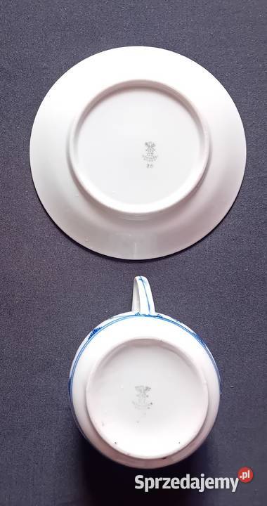 Fliliżanka duo Carl Tielsch Altwasser wzór Koźminek