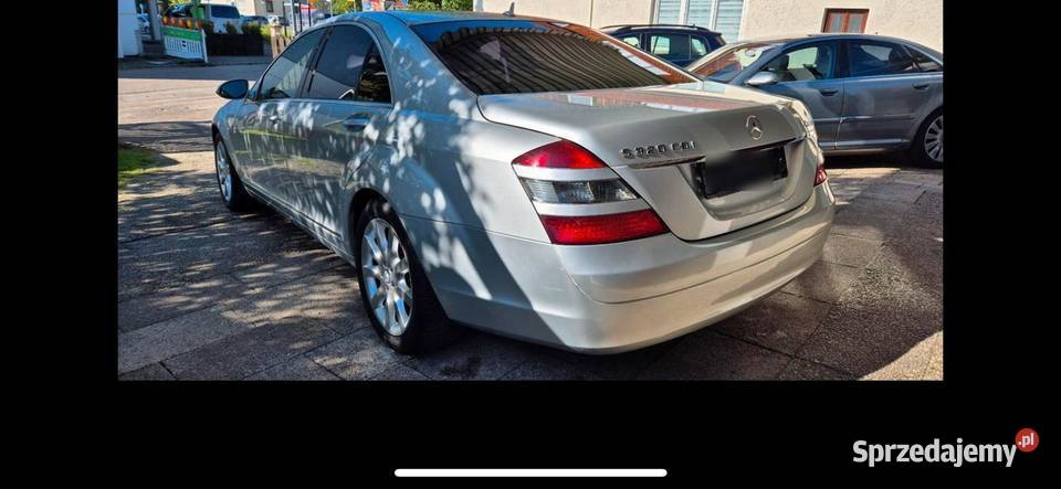 MercedesBenz Klasa S 320 CDI 4Matic 235 2008r Gorzów Wielkopolski
