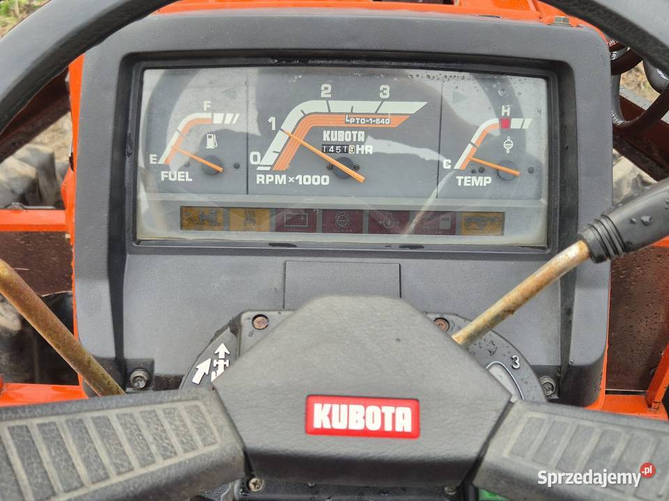 Traktorek KUBOTA L1255D 25 44 Wspomaganie Rewers mechaniczny Małuszyn sprzedam