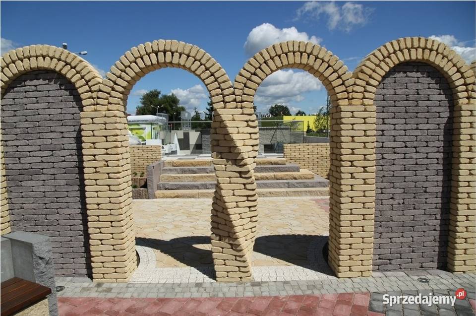 Cegła Łupana Antyk Postarzana Ogrodzenie Jadar Wielogóra