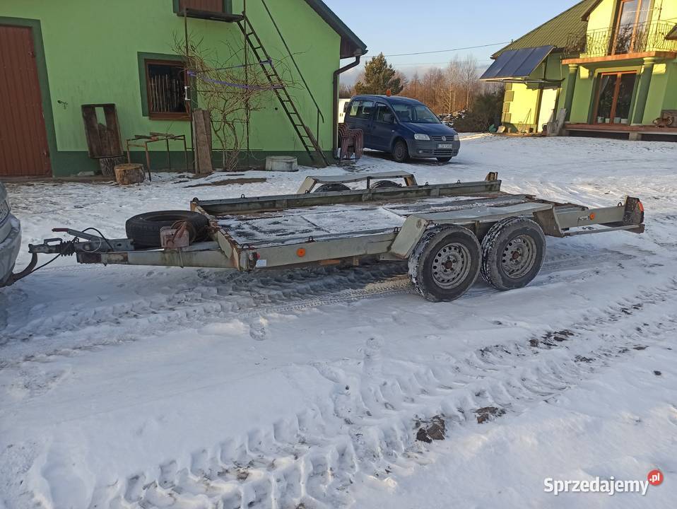 Przyczepa samochodowa laweta KKANHBAUGMBH lawety Przyczepy lubelskie Chełm
