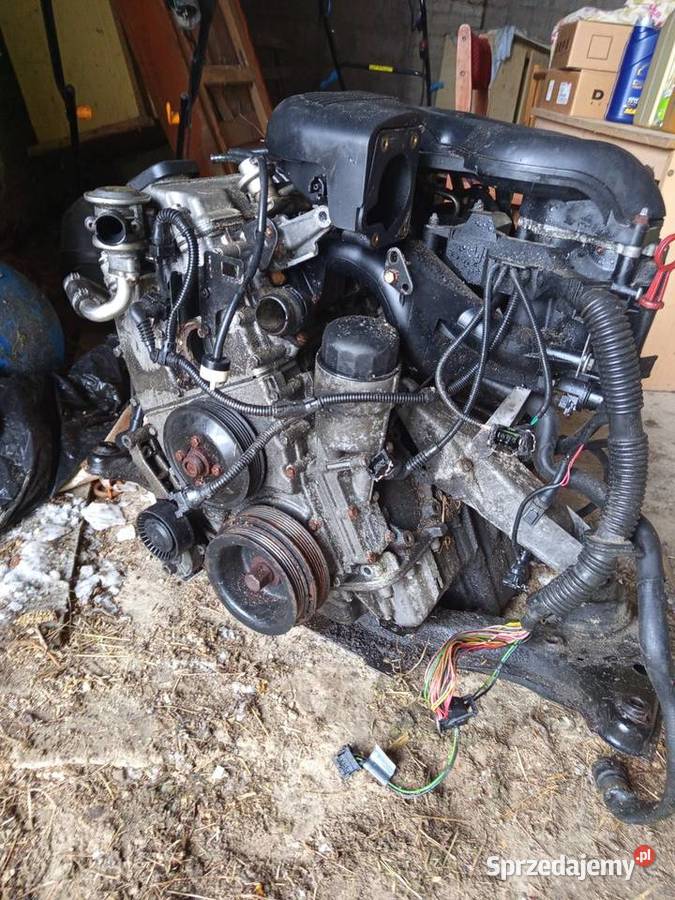 Silnik BMW E46 19 bezyna Silniki kompletne lubelskie Chełm