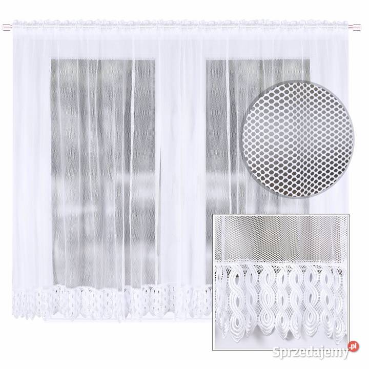 Firana prosta siateczka gipiura Firany Gotowe