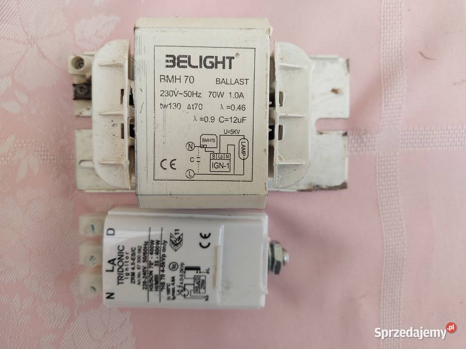 Stateczniki i układy startujące do lamp Pozostałe