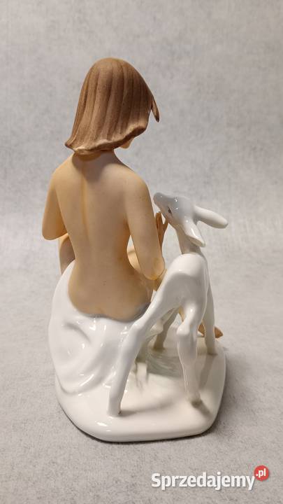 WALLENDORF Dziewczynka z sarną Kolekcjonerski zachodniopomorskie Świnoujście