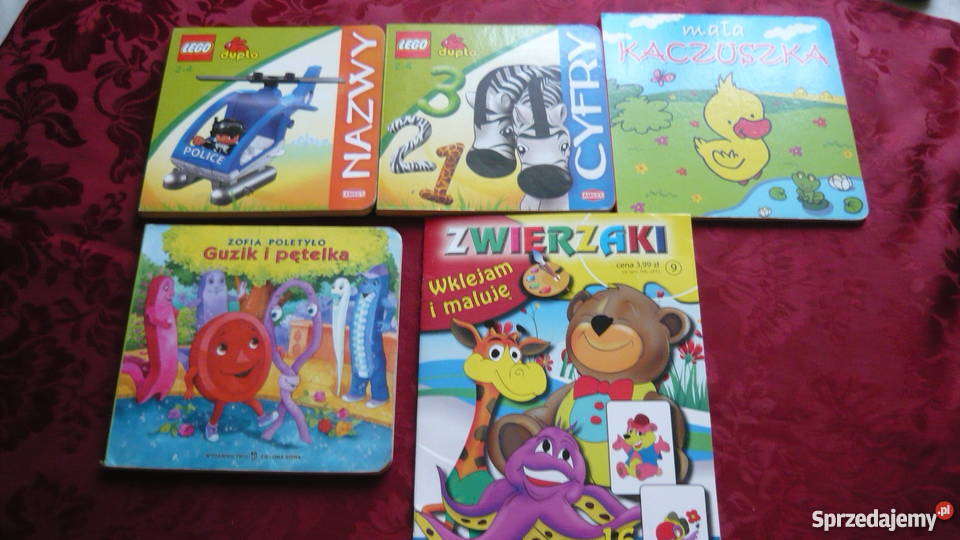 Książeczki 5 sztuk Myszków