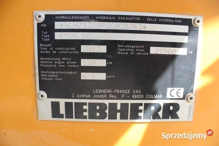 Koparka gasienicowa Warszawa