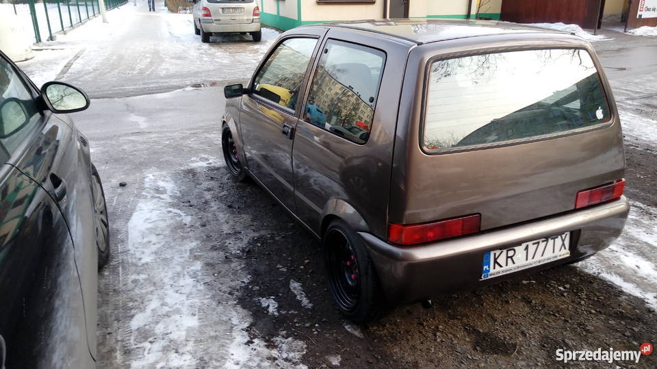 Fiat cinquecento 12 8v bez grama rdzy manualna Kęty sprzedam