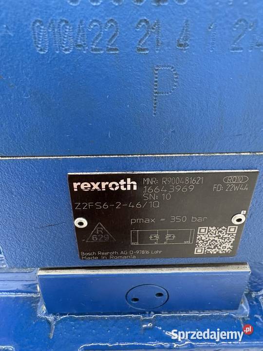 Rexroth H 4WEH22J77 6EG24N9ETS2K4 B10D3 Warszawa sprzedam