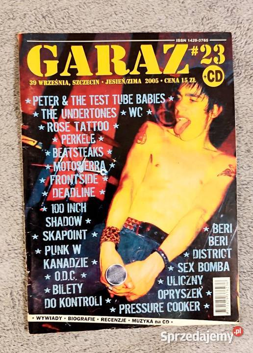Garaż 23 2005 Fanzine punk oi hc reggae ska miękka Rybnik sprzedam