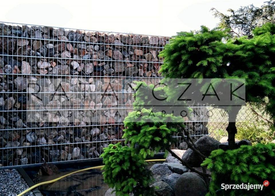 Gabion gabiony Ogrodzenie 160m Frontowe Kosze z Gniewkowo sprzedam