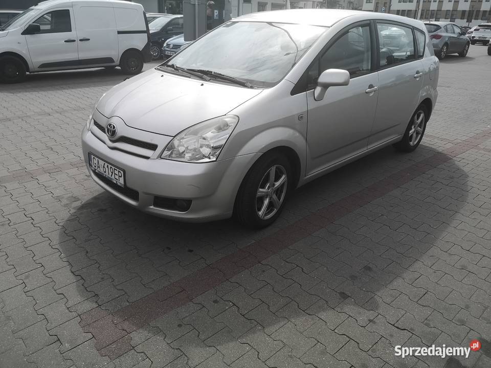 Toyota Corolla Verso 18 LPG 7 osóbHAKtempomat Bydgoszcz
