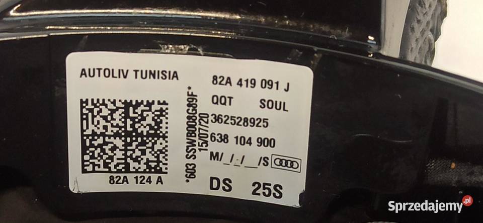 AUDI A3 8Y KIEROWNICA SLINE 82A419091J