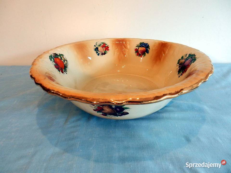 Vintage duża misa Staffordshire Ironstone Piła