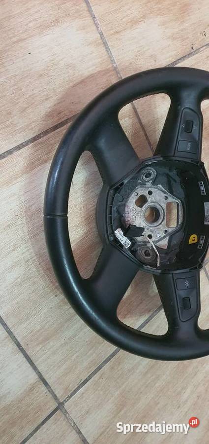 Audi A6 C6 kierownica Skóra czarna stan