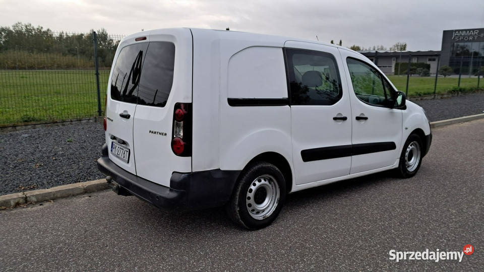 Peugeot Partner Long Tempomat 16HDi 2017r Klima Pabianice
