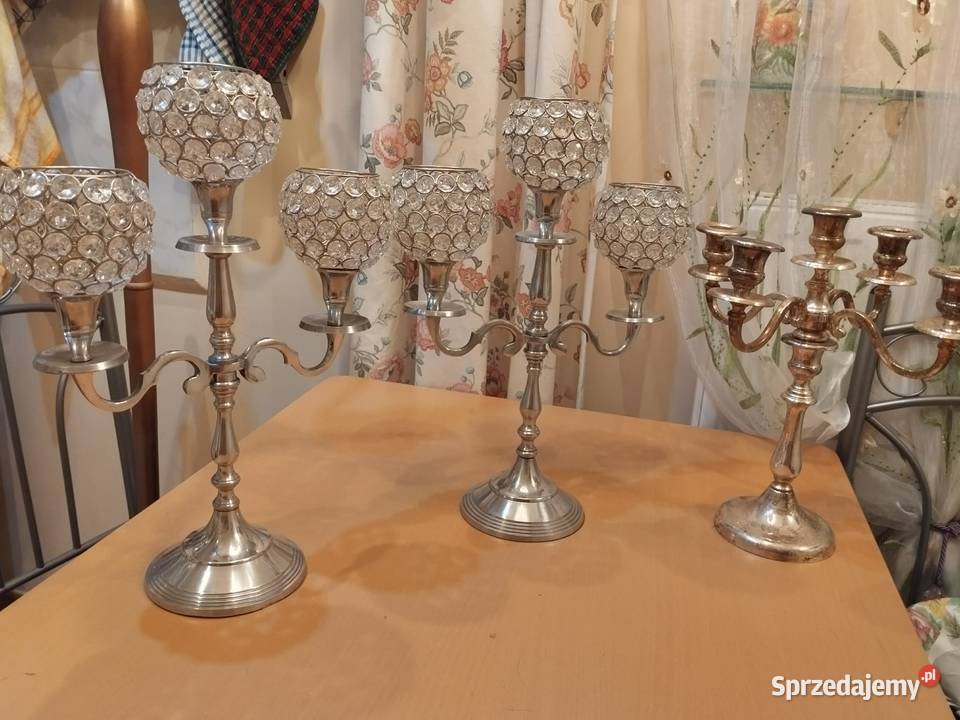 świecznik świeczniki kandelabr Świeczniki lubuskie Gorzów Wielkopolski sprzedam