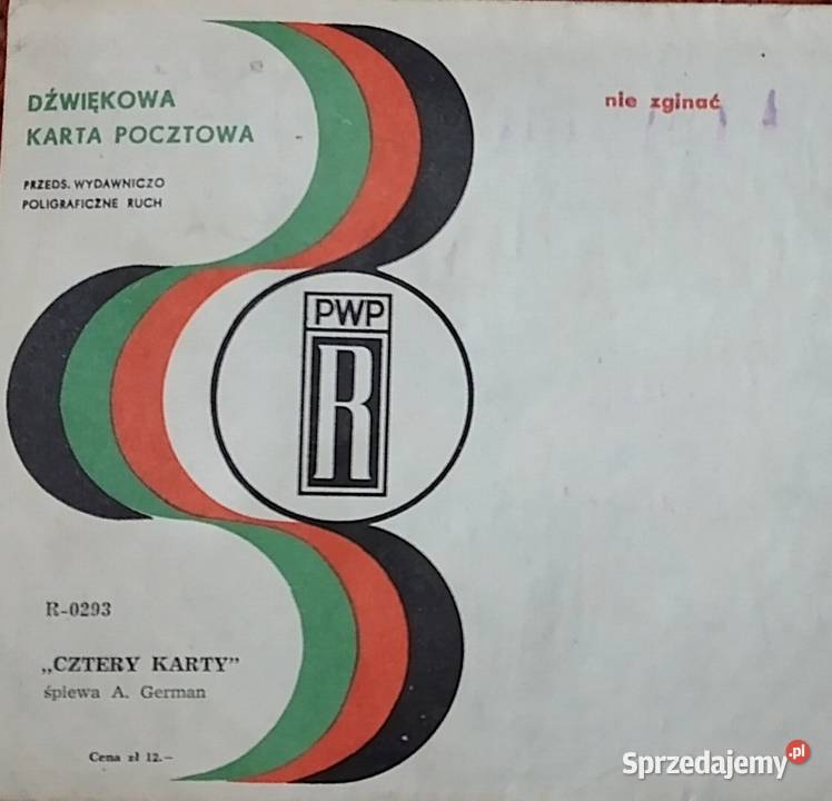 pocztówki dźwiękowe PRL Pozostałe Bukowno sprzedam