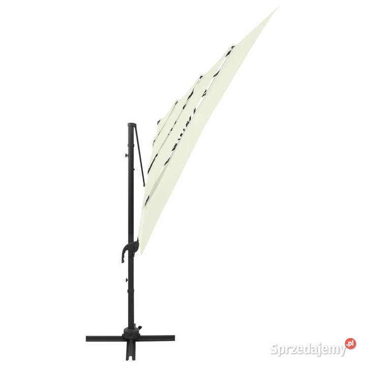 4poziomowy parasol na aluminiowym słupku Warszawa