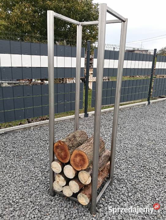Stojak na drewno stal nierdzewna Długie Nowe