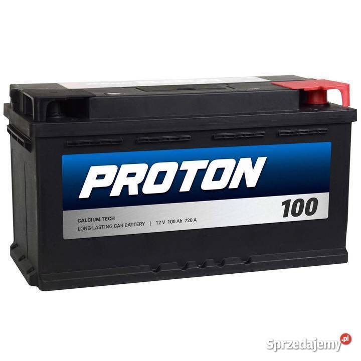 Akumulator PROTON 100Ah 720A Spyrkówka 5a małopolskie Zakopane sprzedam