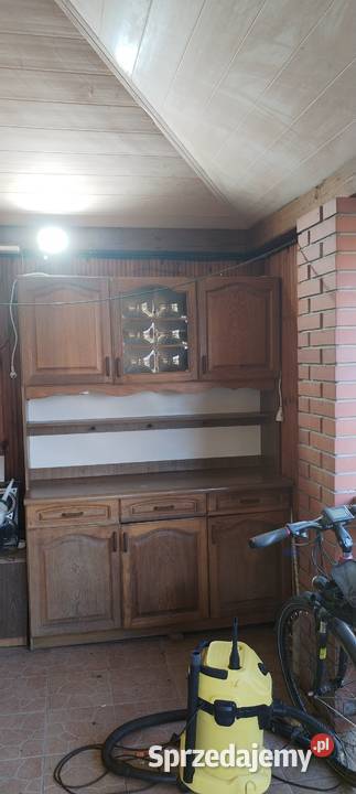 Meble kuchenne z drewnianymi dębowymi frontami Kuchenne Kuchenne Równe sprzedam