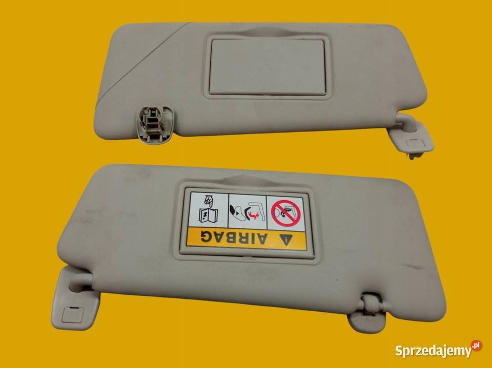 DASZKI PRZECIWSŁONECZNE PRAWY LEWY OSŁONA KPL