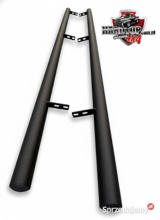 Orurowanie przyprogowe stopnie boczne Czarne osobowe Progi warmińsko-mazurskie Pasłęk