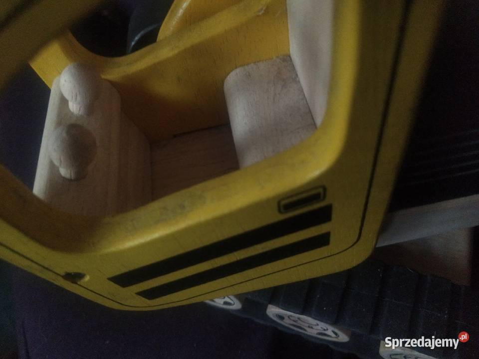 Zabawka drewniana koparka gąsienicowa PINTOY Łódź