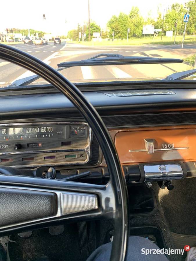 Fiat 125 p 1974 1500 cc czarne tablice oryginał