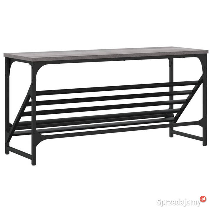 Stojak na buty szary dąb sonoma 90x30x45 Warszawa
