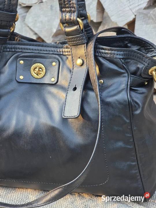 Torebka Marc Jacobs luksus i perfekcja w jednym czarny Moda i Styl sprzedam