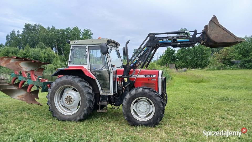 Massey ferguson 390T z turem pomorskie