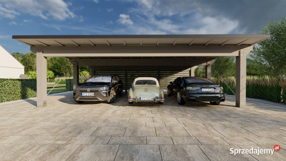 Wiata garażowa Florencja 9M Łącko