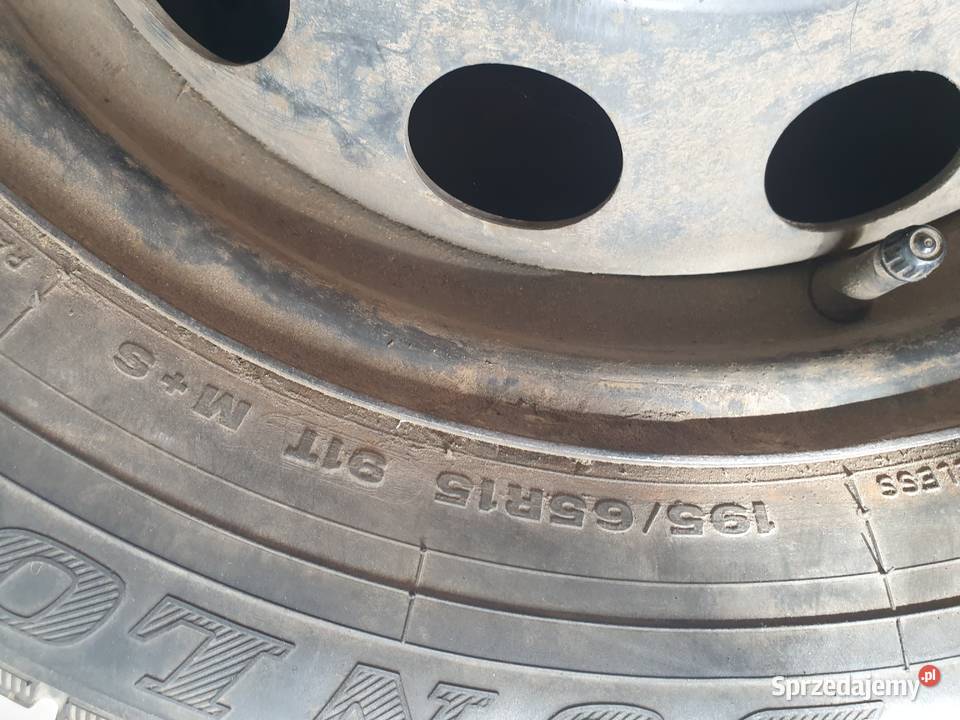 Felga stalowa 15 opona Dunlop 19565R15 zima sprzedam